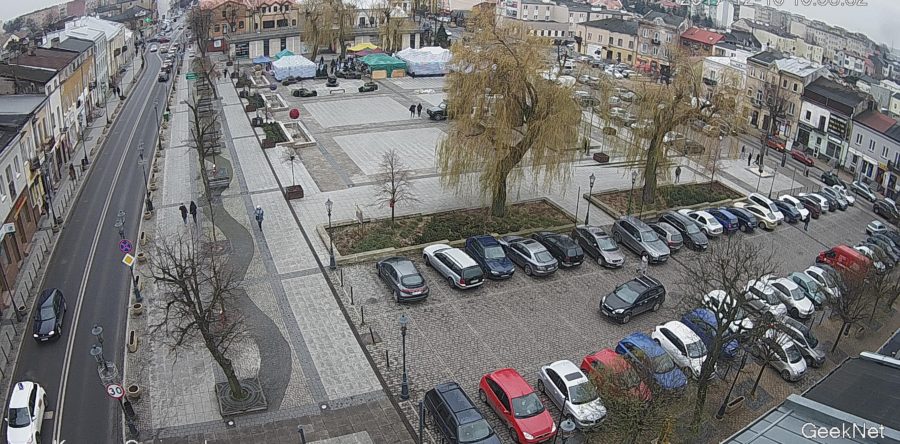 Kamery na Grójeckim Rynku